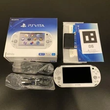 ps playstation vita 2000 white console only From japan w/box PCH-2000 ZA12