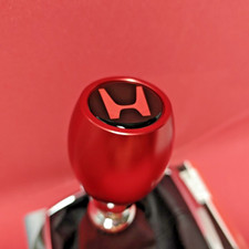 Red Weighted Jdm H Sport Shift Gear Knob For Civic Accord S2000 Si Type R Rsx Fk