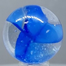 Vintage Marble King Cat's Eye Marble Large 1 Inch Near-Mint Condition