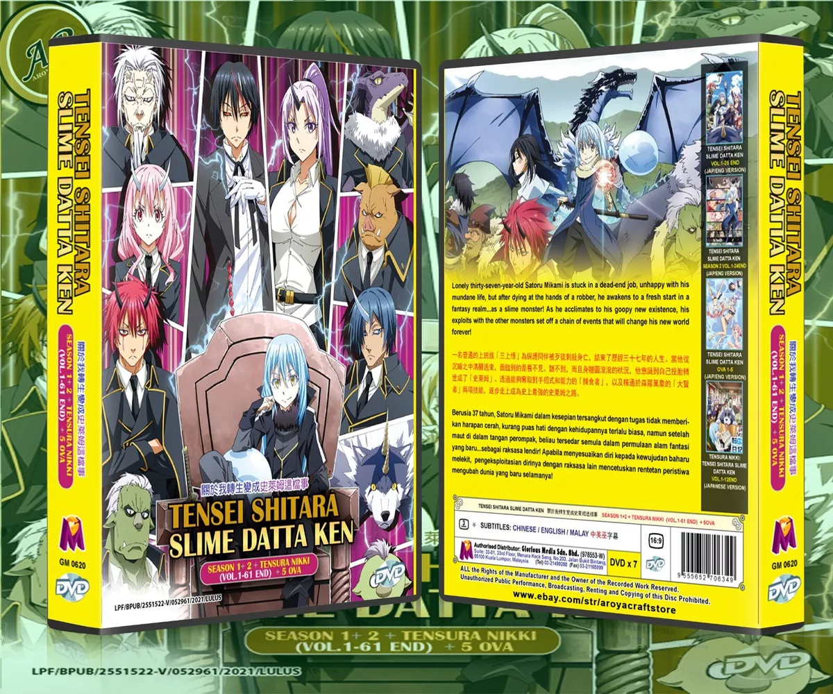 Tensei Shitara Slime Datta Ken: segunda temporada tem data de