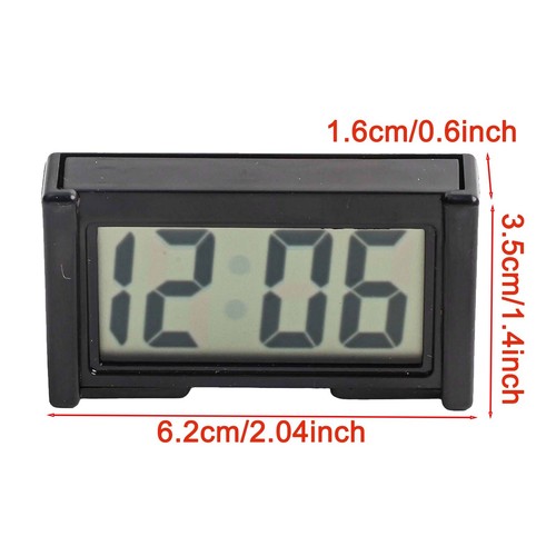 2 Pack Mini Digital Clock for Car For Air Vent Lightweight and Compact - Picture 12 of 12
