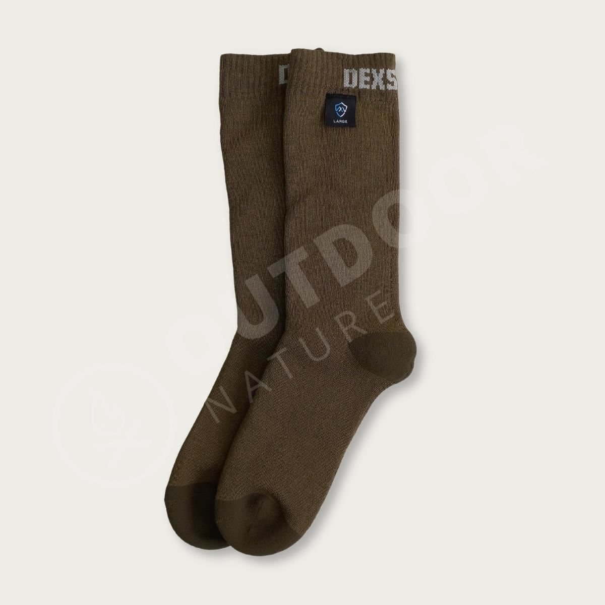 DexShell Waterproof Ultra Thin Crew Socks Olive Green eBay