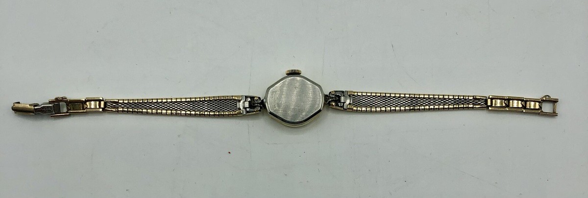 Vtg Ladies Buren 17 Jewel 10K RGP Mechanical Wind Watch /b  display picture 1