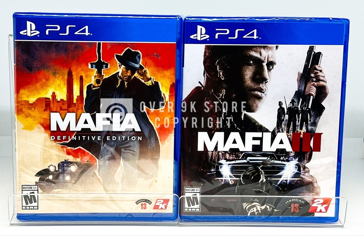 Mafia Definitive Edition Mafia III PS4 Brand New Factory