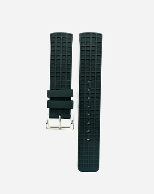 D&G Dolce and Gabbana, DW0415 , BLACK RUBBER/ SILICONE STRAP, D&G