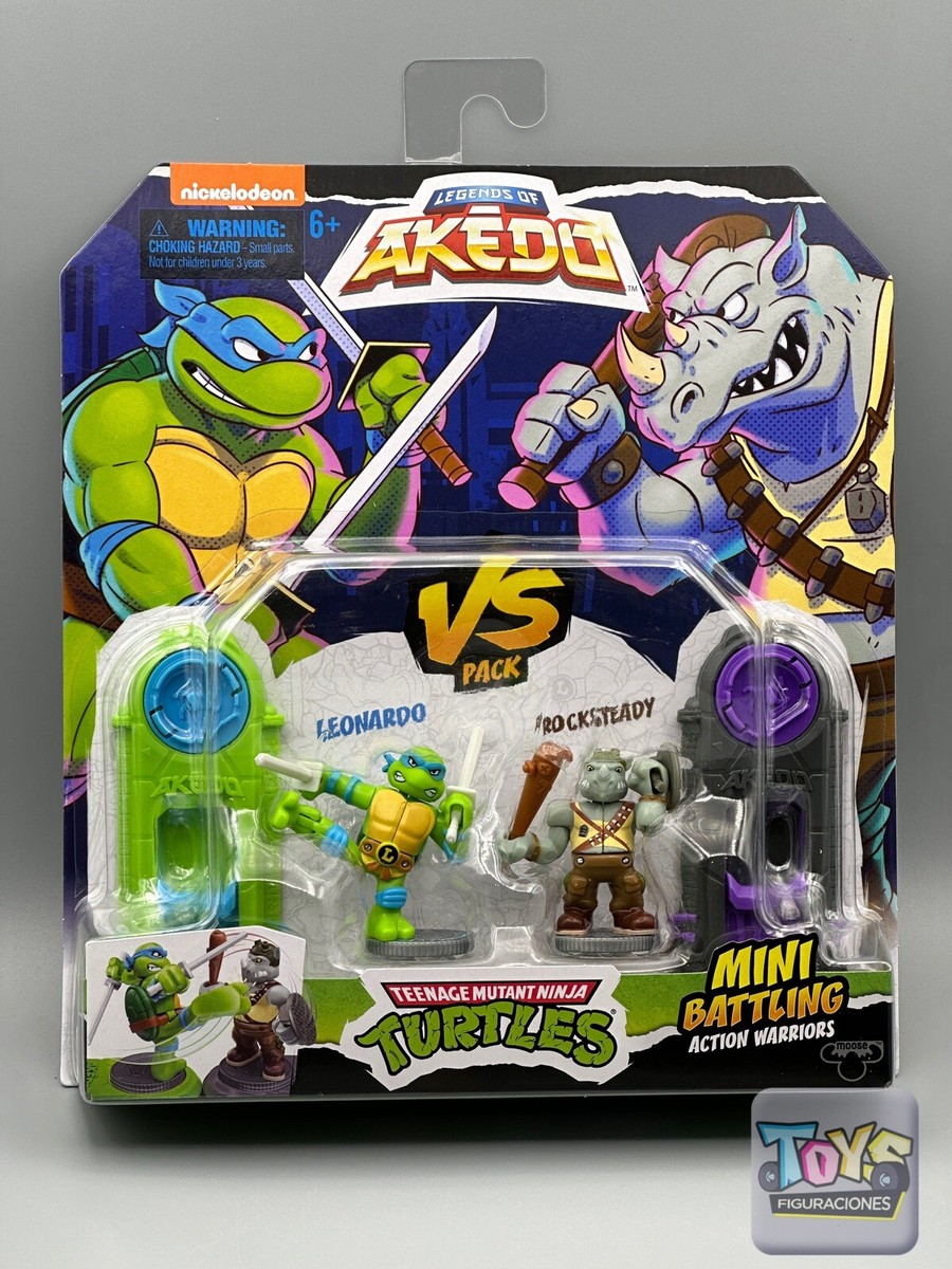 Legends Of Akedo Teenage Mutant Ninja Turtles Leonardo Rocksteady