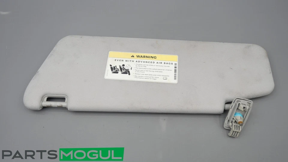 10-14 Mercedes Benz CLS550 Passenger Right Front Overhead Roof Sun Visor OEM - Image 4 of 4