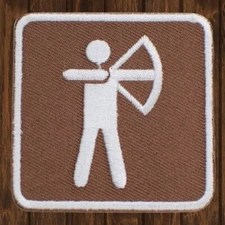 Archery Embroidered Patch — Iron On