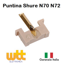 N 70 B Puntina per testina giradischi Shure M 70 B/M 71 MB/M 72 B