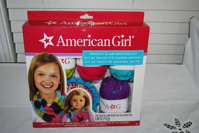 american girl scarf knitting kit