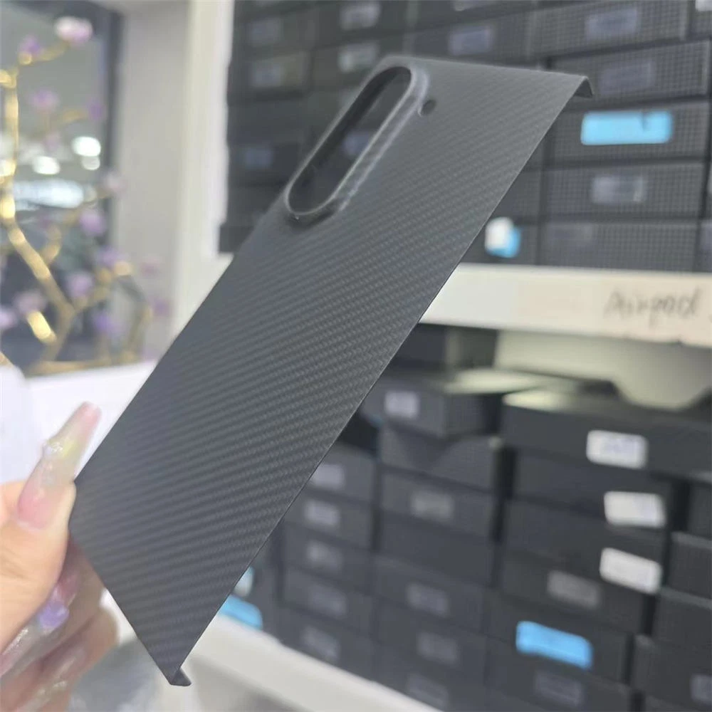 Slim Real Aramid Carbon Fiber Case For Samsung Galaxy Z Fold6 Matte Hard Cover - Picture 5 of 9