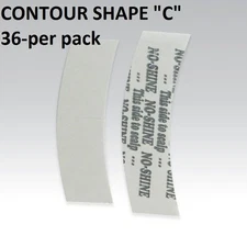 WALKER TAPE NO SHINE TAPE Lace Support Tape shape C 3-pks = 108 pcs