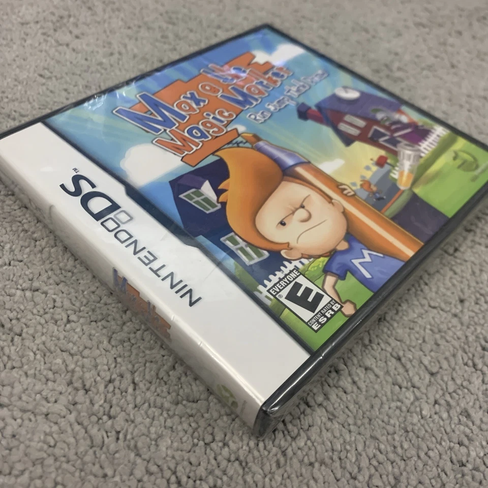 Max & and the Magic Marker | Nintendo DS DSi 3DS | US/C | New and Sealed - Image 4 of 4