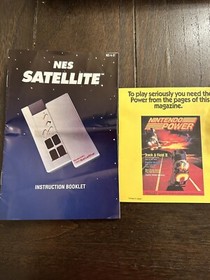 Nintendo NES Satellite Remote Control Module & NES Advantage Controller