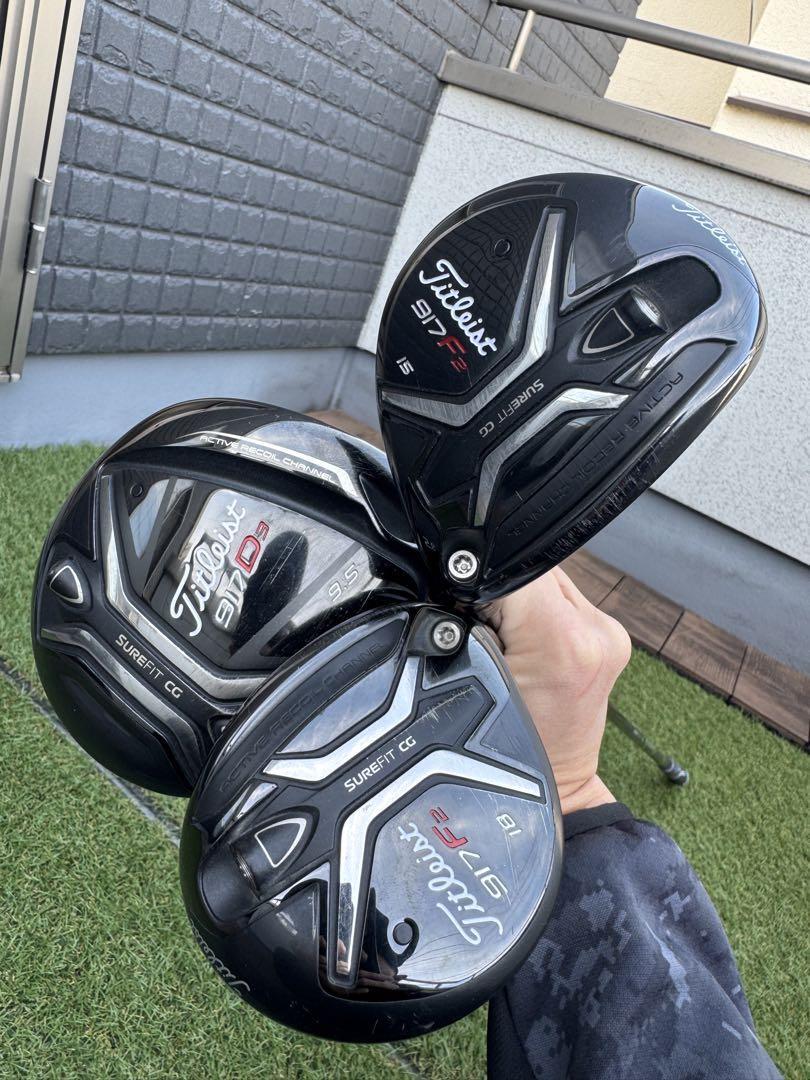 917F2 タイトリスト Titleist F2 ヘッド単体 3w - ヘッドカバーつき 0