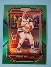 2023 Panini WNBA Prizm GREEN Riquna Williams Las Vegas Aces #128