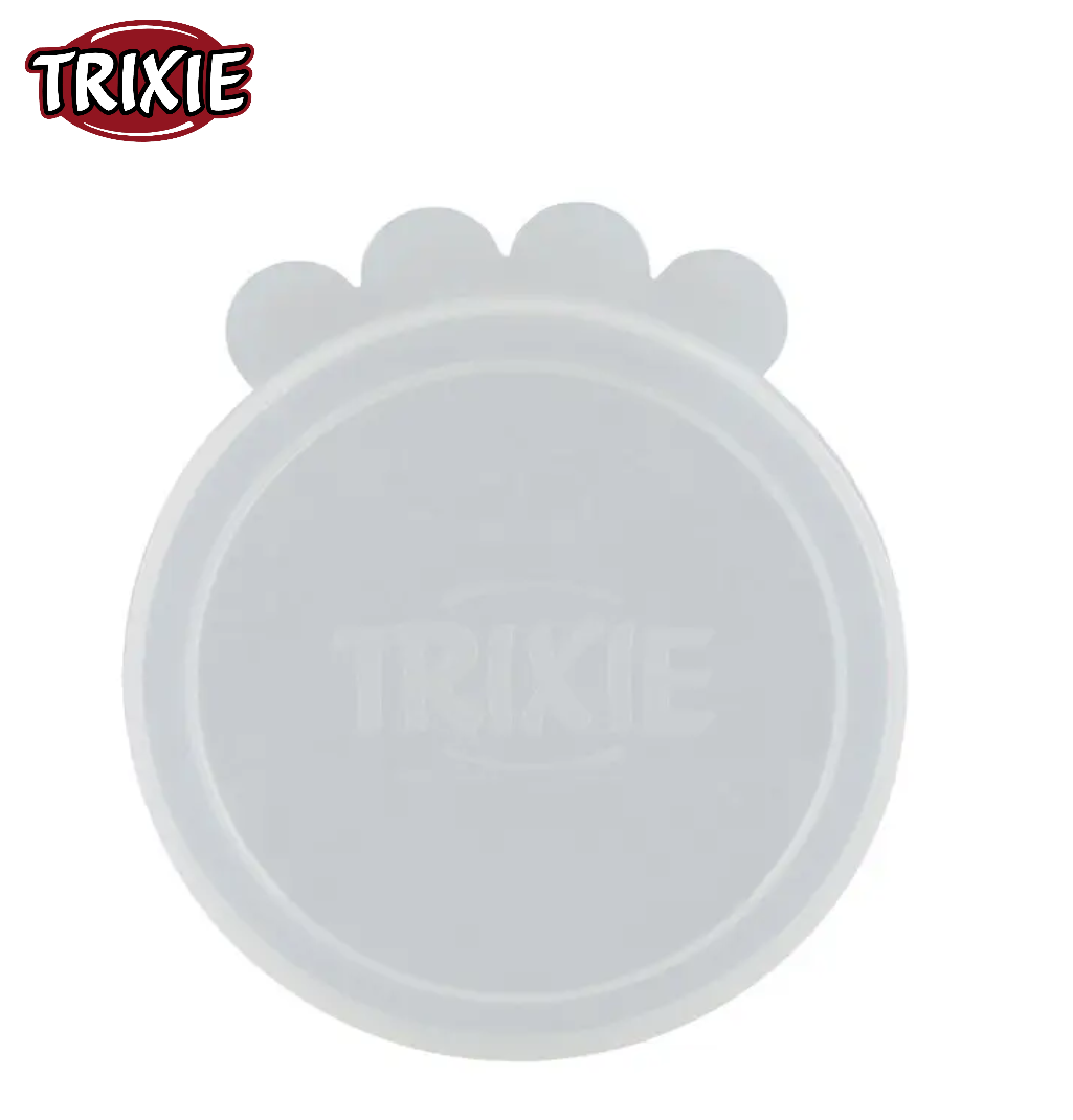 TRIXIE PET DOG CAT FOOD LID FOR TINS FOR LARGE FOOD TINS KEEP FRESH 1 X 10.6 CM