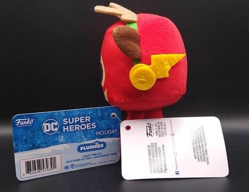 Funko DC Super Heroes The Flash Holiday Reindeer Collectible Plush Exclusive New - Picture 2 of 2
