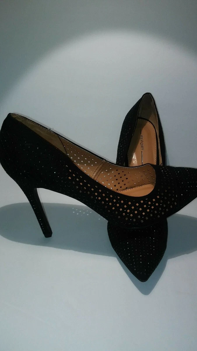 Report cheap black heels
