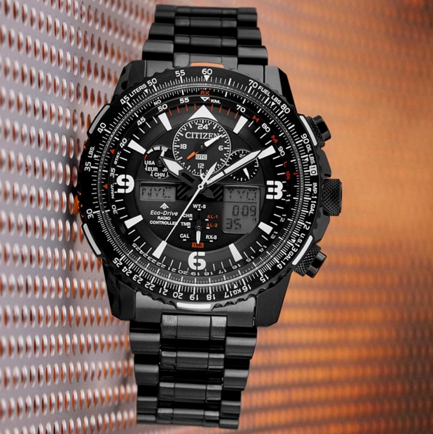 Citizen Promaster Skyhawk Black Dial Sapphire World Time Citizen Promaster Skyhawk Black Dial Sapphire World Time