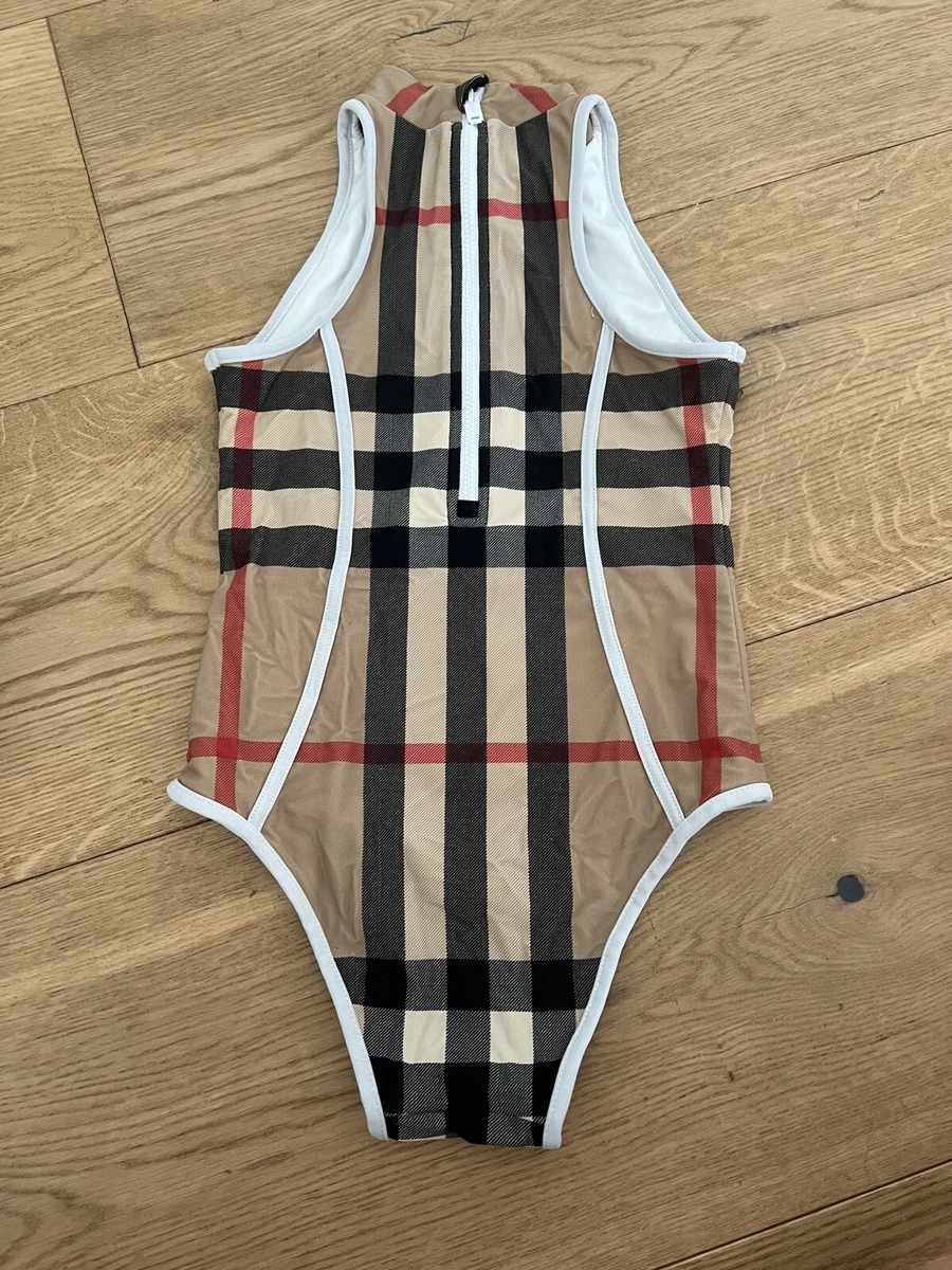 Burberry baby hot sale swimming costume
