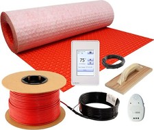 LuxHeat Cable Kit 120v (10-150sqft) Electric Radiant Floor Heating System Tile +