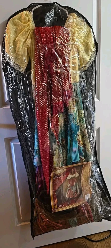 Disfraz de Halloween lector de tarot adivino para mujer con personaje M Foto 4 de 4