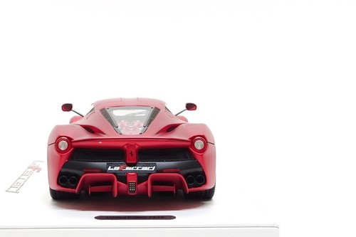 BBR Deluxe 1:18 Ferrari LaFerrari in Rosso Fuoco Opaco (#13/15) (defect) - Picture 7 of 13