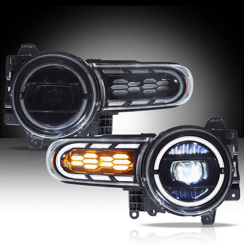 VLAND FULL LED Projector Headlights For 2007-2014 Toyota FJ Cruiser W/Animation - Picture 12 of 17