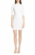 NWT $275 Alice + Olivia Delora Funnel Neck Body-Con Dress!