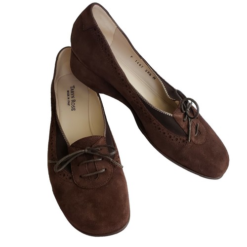 ALP by Golden Fox Vintage 90s Wingtip Brogue Oxford Nubuck  display picture 3