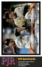 2018 Topps Update #US77 Elieser Hernandez / Merandy Gonzalez Miami Marlins