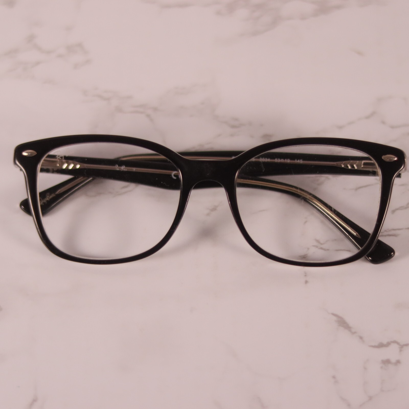 Ray-Ban RB 5285 2034 Crystal Black Eyeglasses Frames  53-19-144 Frame Only