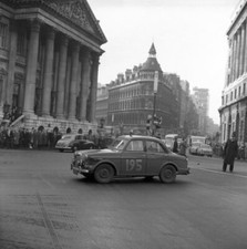 Dr Alex Dobson Mitchell John F Roberts Riley Rally Car 1960 Old Photo