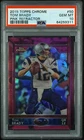 2015 Topps Chrome 50 Tom Brady Pink Refractor /399 PSA10