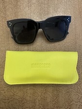 Mosanana Square Cat Eye Sunglasses for Women Trendy Style Model SHINE With Case