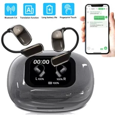 135+ Language Translator Earbuds Bluetooth Two-Way Real Time Smart Translation*
