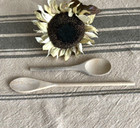Awesome 1930's Farmhouse Primitive Wood Rolling Pin Food Masher 2 Spoons USA — photo 5