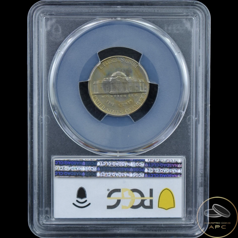 1946 S Jefferson Nickel PCGS MS65 5C - Image 2 of 2