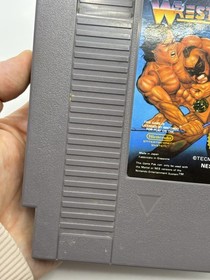 Tecmo World Wrestling (NES) Cartridge only - Working