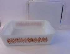 Vintage Slow Cook Proctor-Silex Casserole Dish with Lid - Wheat Pattern