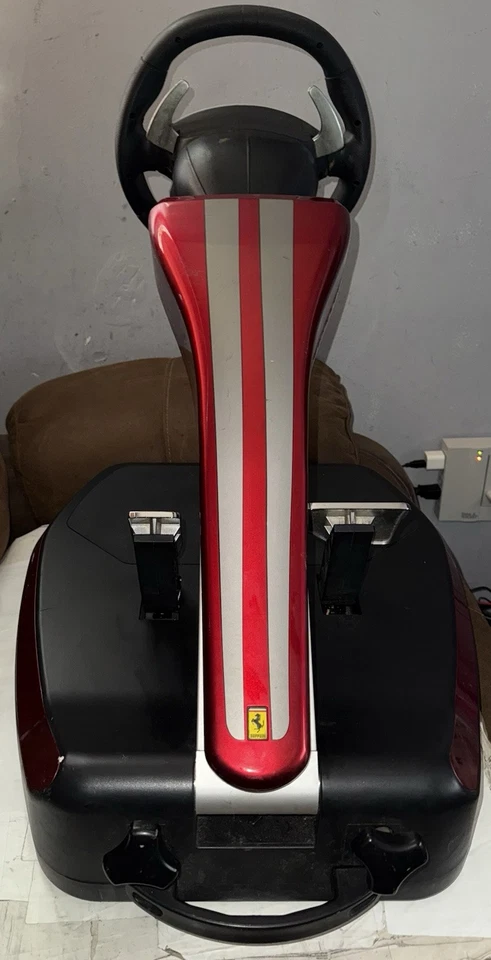 Thrustmaster Ferrari Wireless GT Cockpit (V.4R) Probado para PS3 o PC SIN DONGLE Foto 3 de 4