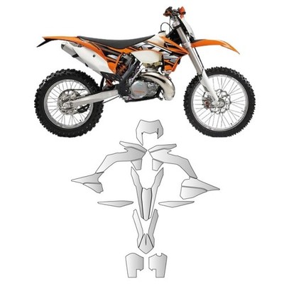 Vinilo PPF KTM 2013 KIT