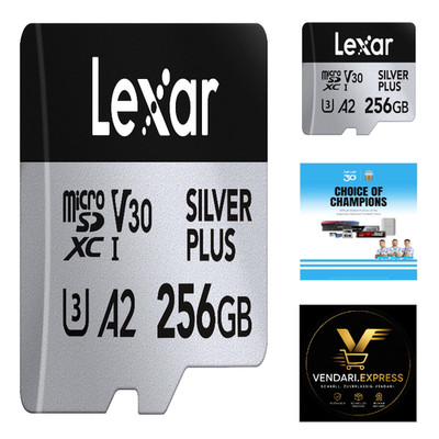 Lexar Micro SD Karte 256GB UHS-I 205MB s Full HD 4