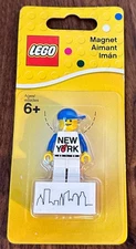 LEGO I Love NY Magnet I Love New York Boy Man Figure Big Apple NY Skyline 2016