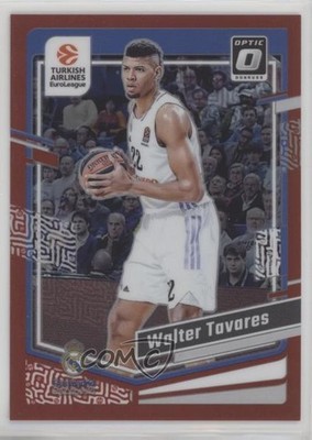 2023 Panini Donruss EuroLeague Optic Red Prizm 13/99 Edy Tavares Walter #30 12zl