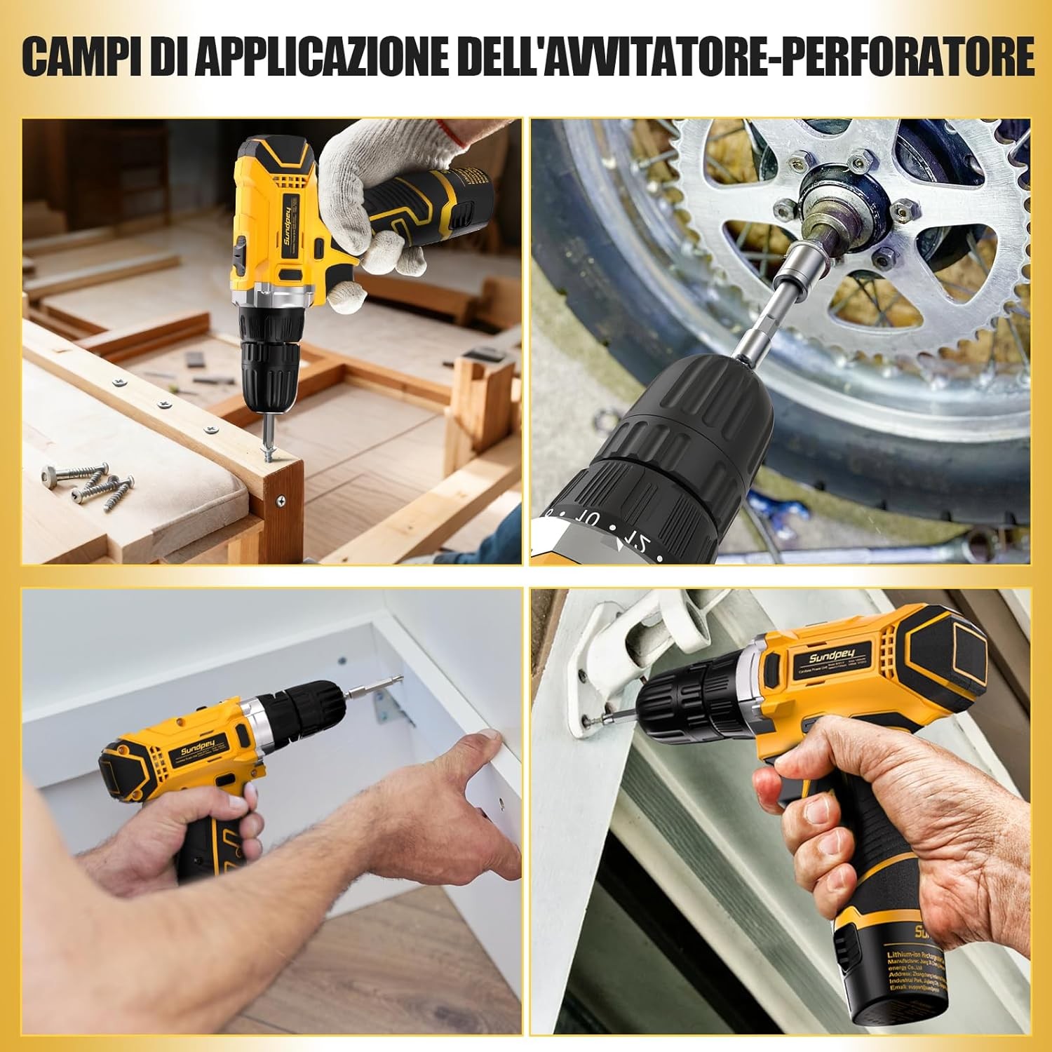 Cassetta Attrezzi Completa Sundpey 166 Pezzi foto 6