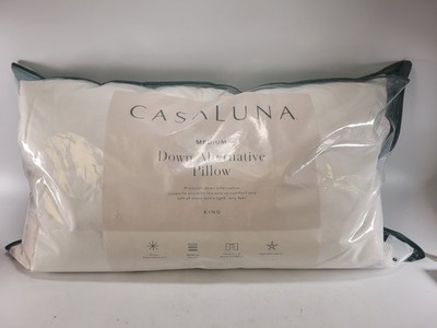 Casaluna King Machine Washable Medium Down Alternative Pillow
