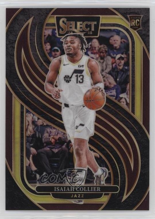 2024-25 Panini Select Premier Level Maroon Prizm 25/175 Isaiah Collier #178 0xh3