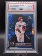 2022 Bowman Chrome Sapphire Edition - Shohei Ohtani #71 for sale